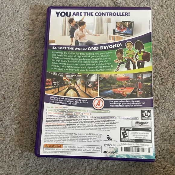 4 XBOX 360 Games: Kinect Sports Season 2, Wipeout, Fantastic Pets & Adventures - Picture 11 of 16